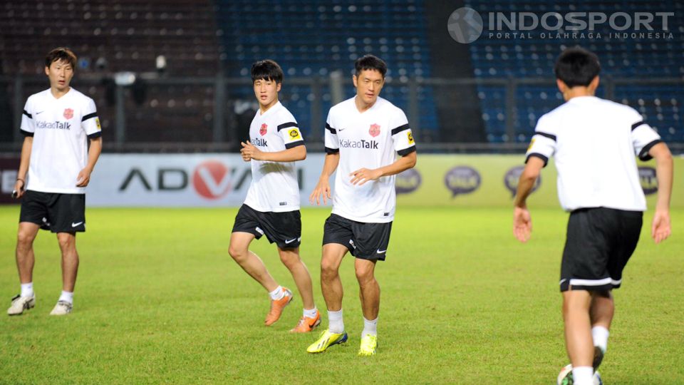 Park Ji-Sung ke Indonesia Copyright: &copy; Ratno Prasetyo/INDOSPORT